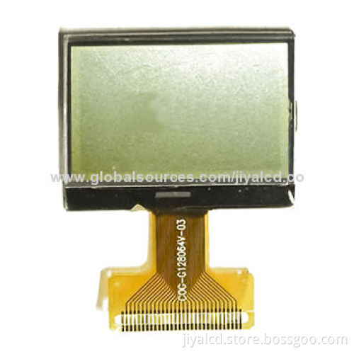 128*64DOTS LCD Module, FSTN, Positive, Transflective
